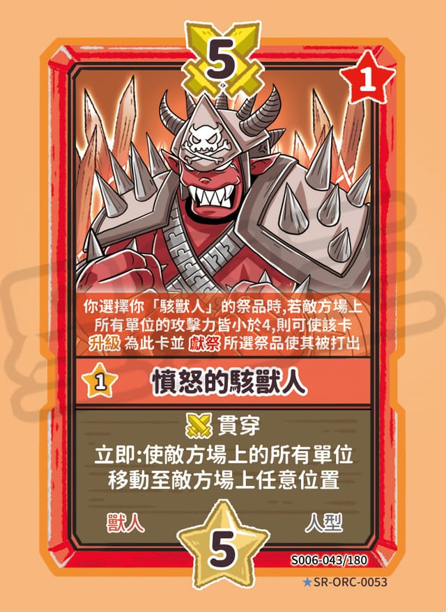 憤怒的駭獸人