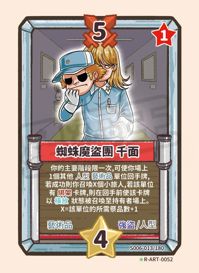 蜘蛛魔盜團 千面
