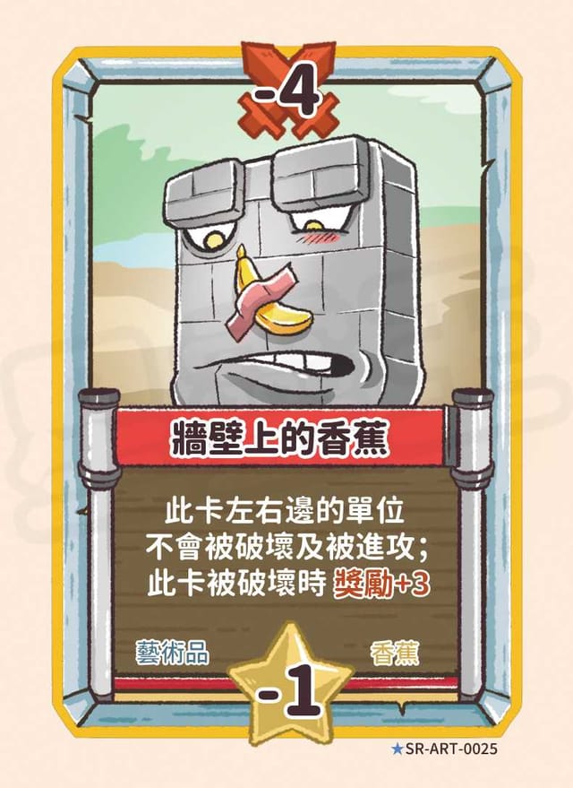 牆壁上的香蕉